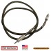 Stereo cable, JACK 3.5 mm to JACK 3.5 mm, 0.5 m